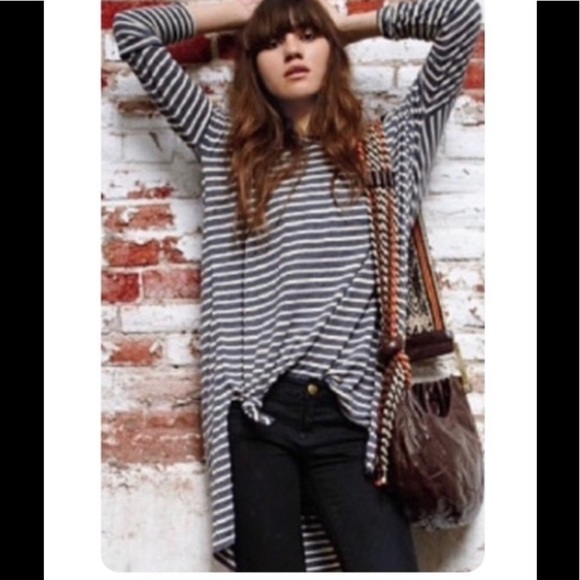 Free People Tops - Free People Striped Tunic